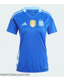 Argentina Echipament de Fotbal Replică Copa America 2024 Femei Deplasare